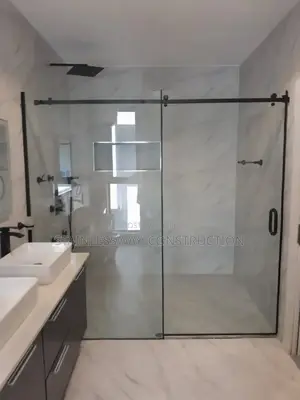 Plan Shower Cubicle Glass Work