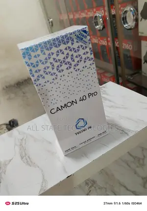 New Tecno Camon 40 Pro 256 GB Black