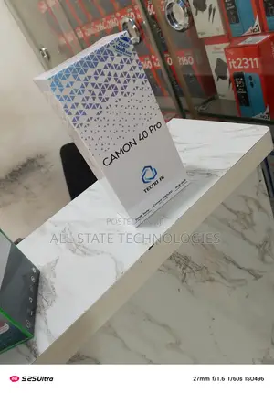 New Tecno Camon 40 Pro 256 GB Black