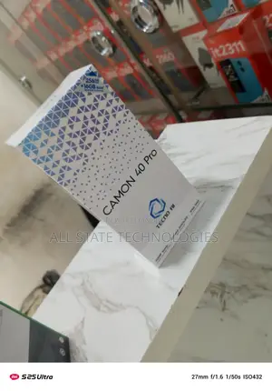 New Tecno Camon 40 Pro 256 GB Black