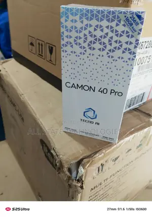 New Tecno Camon 40 Pro 256 GB Black