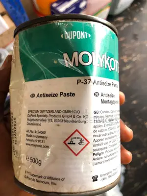 Molykote P-37 Antiseize Paste Ultra Pure High Temperature Paste 500grm