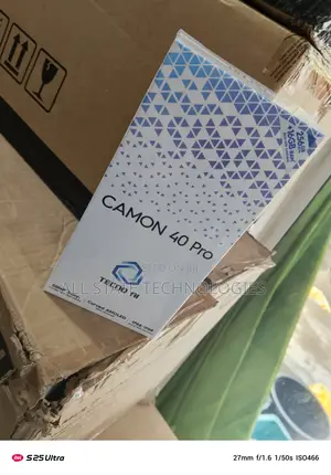New Tecno Camon 40 Pro 256 GB Black