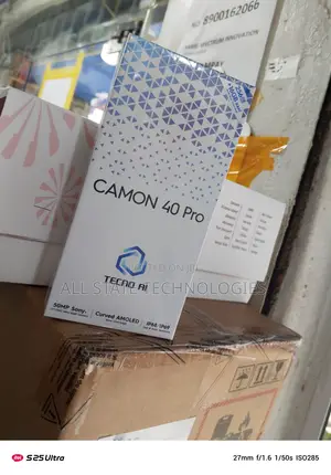 New Tecno Camon 40 Pro 256 GB Black