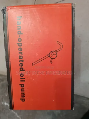 Hand-Operated Oil Pump.