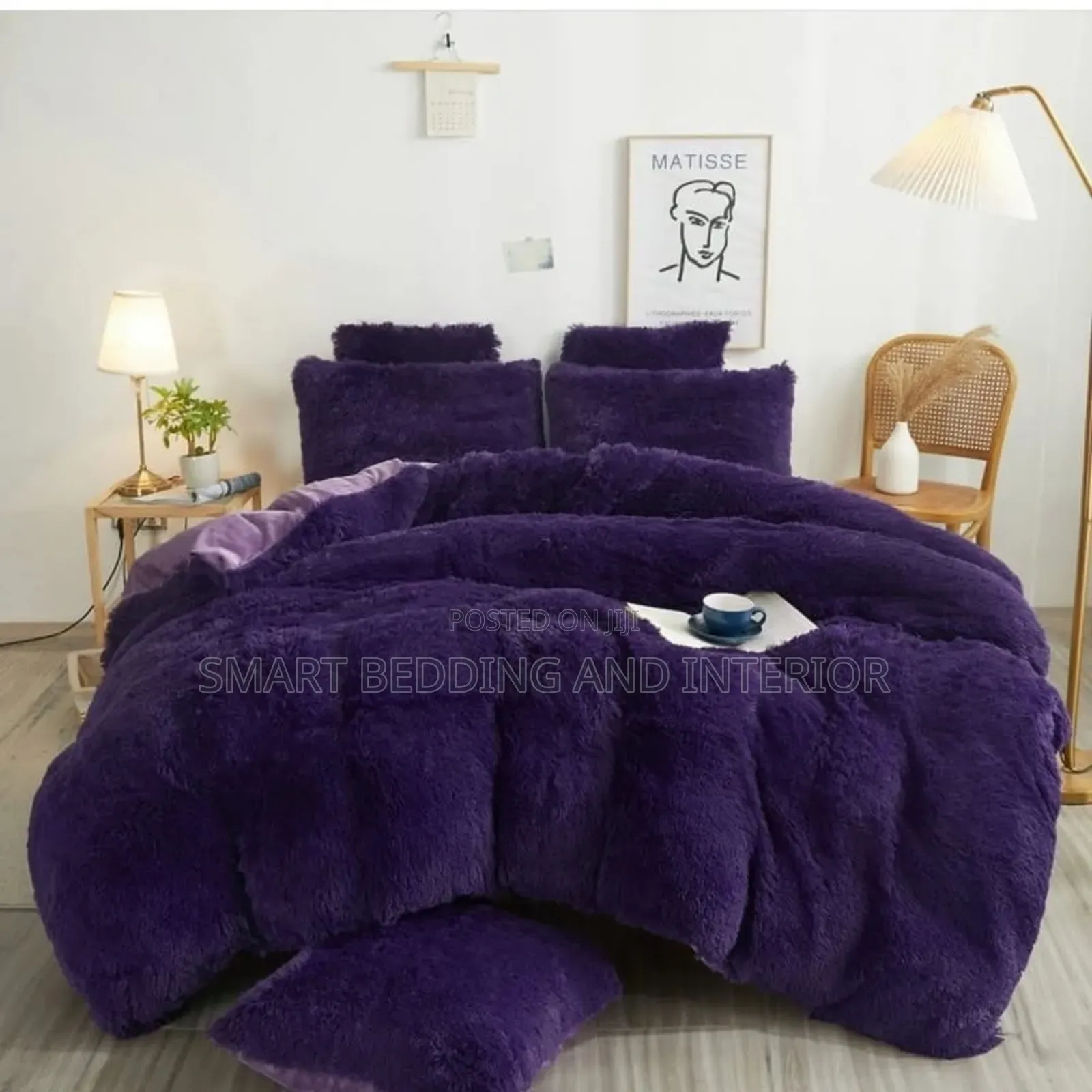 Purple  Fur Cotton