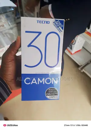 New Tecno Camon 30 256 GB Black