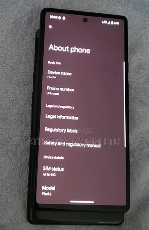 Google Pixel 6 256 GB Black