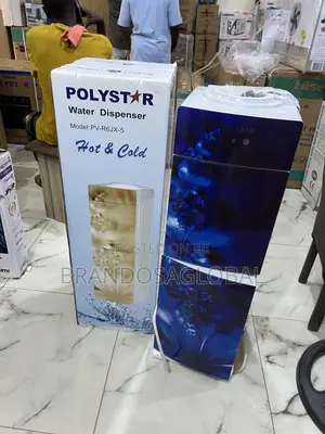Polystar Pv-R6jx-5ffb Water Dispenser With Refrigerator – Brand New