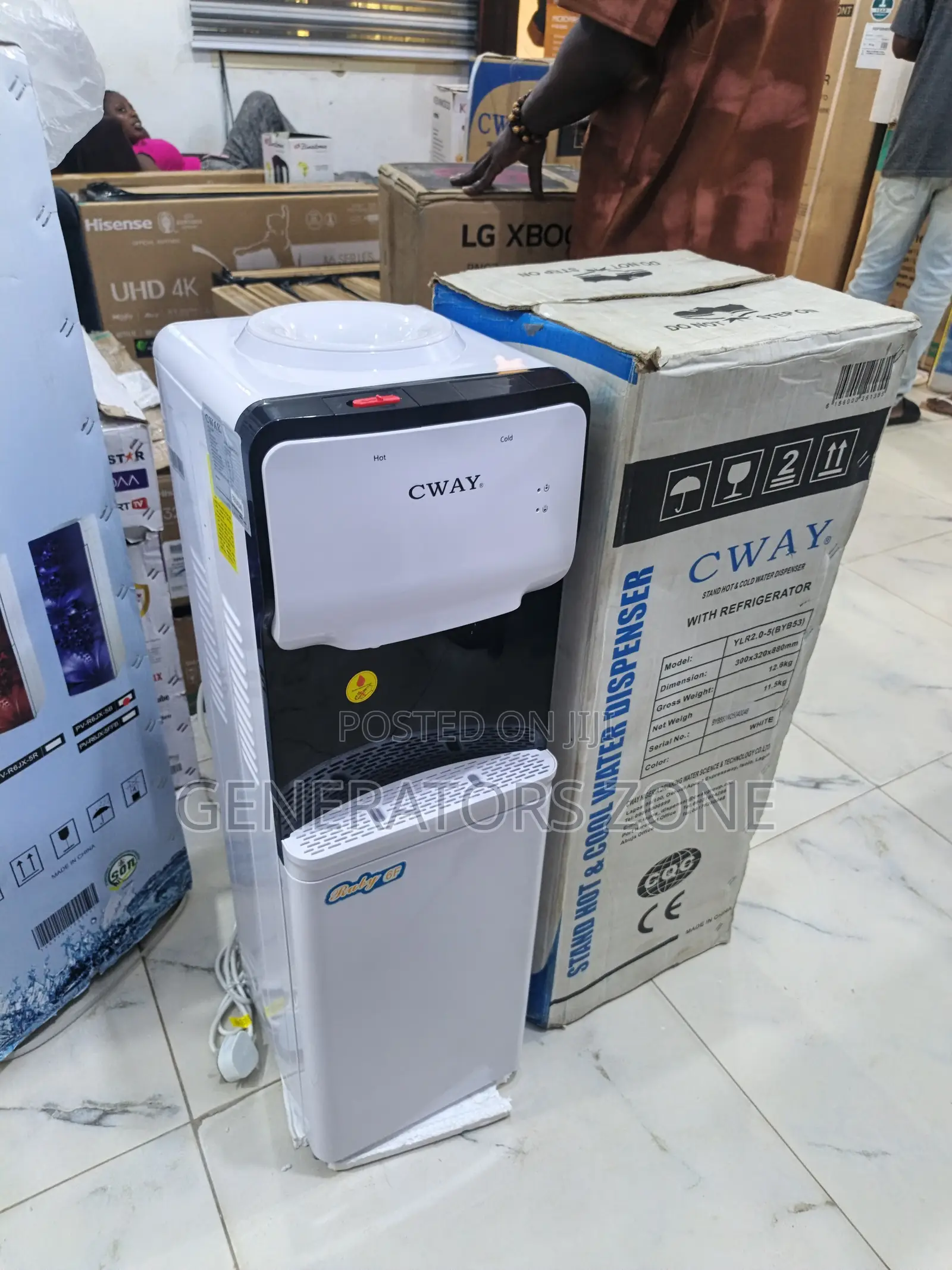 Cway Standing Water Dispenser With Temperature Control System