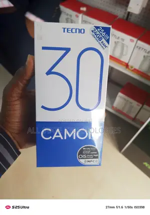 New Tecno Camon 30 256 GB Black