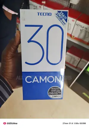New Tecno Camon 30 256 GB Black