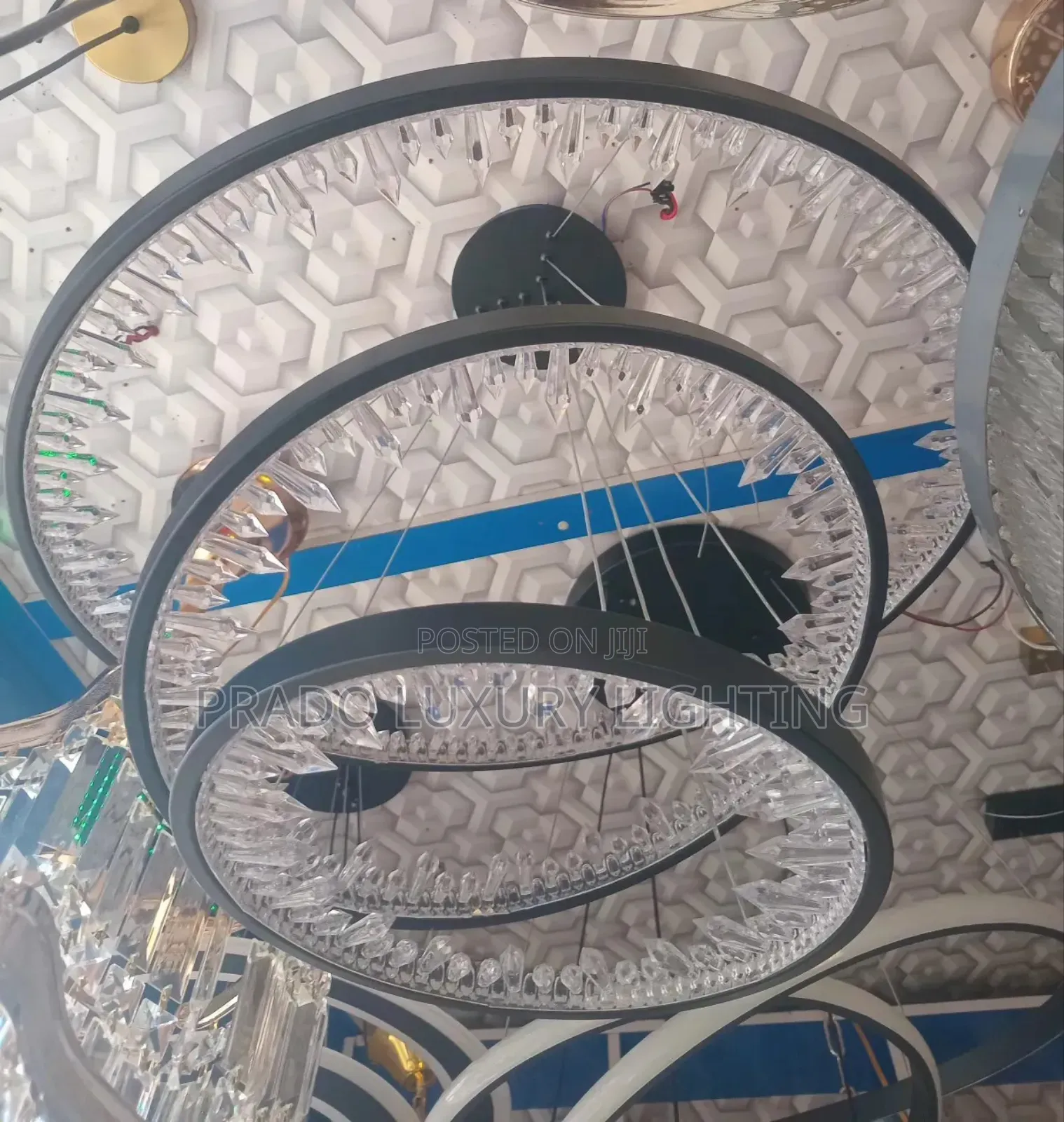 Black Chandelier Light
