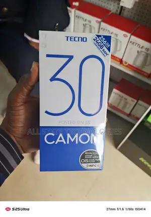 New Tecno Camon 30 256 GB Black