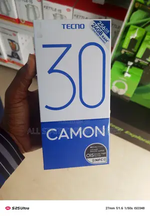 New Tecno Camon 30 256 GB Black
