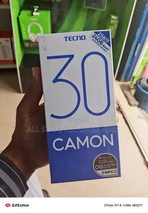 New Tecno Camon 30 256 GB Black