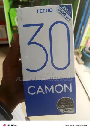 New Tecno Camon 30 256 GB Black