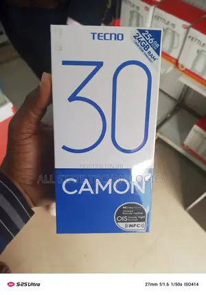 New Tecno Camon 30 256 GB Black