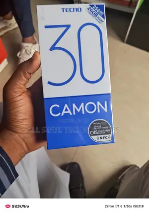 New Tecno Camon 30 256 GB Black