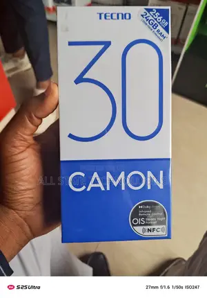 New Tecno Camon 30 256 GB Black