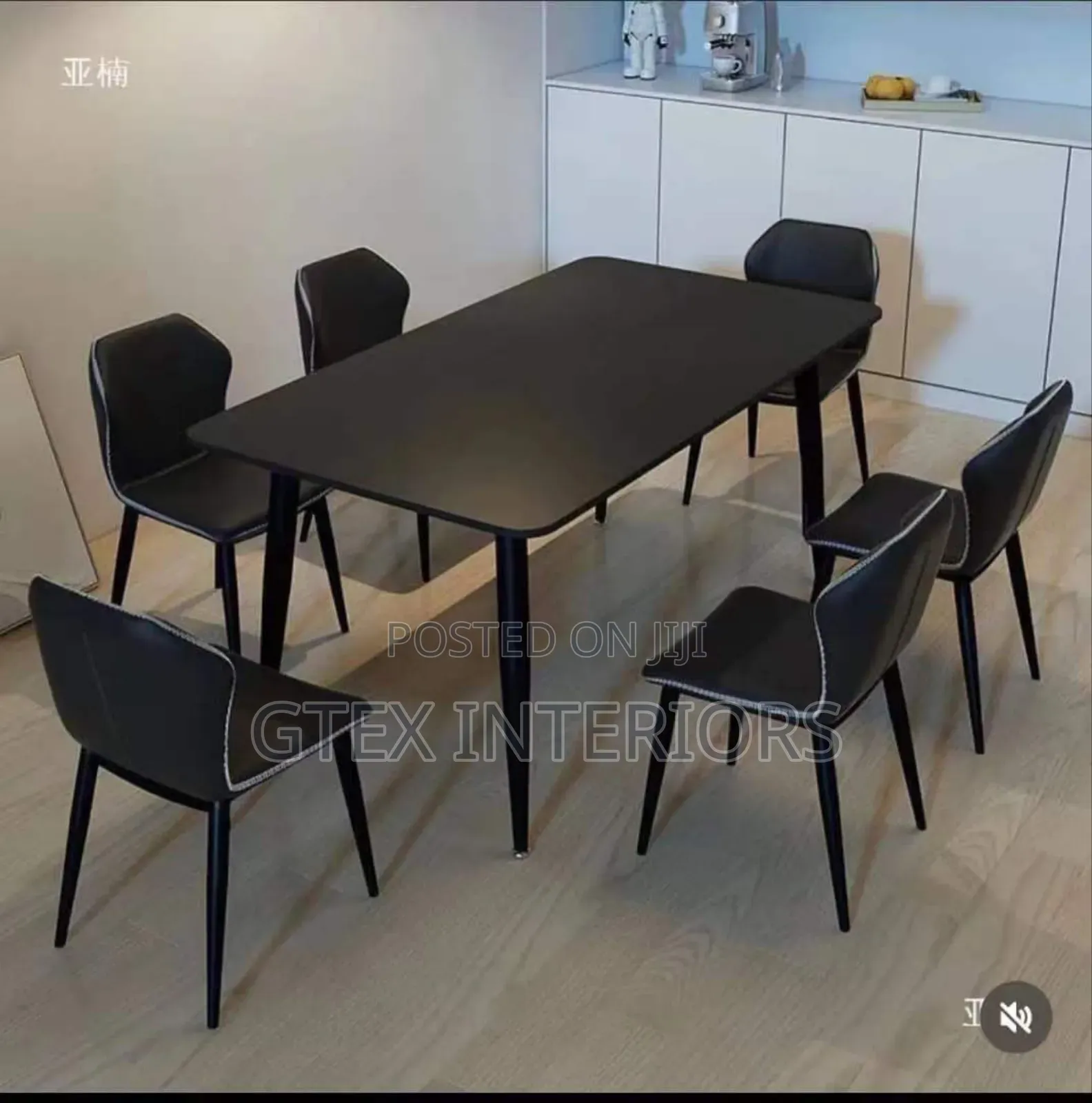 Simple Marble Dinning Set