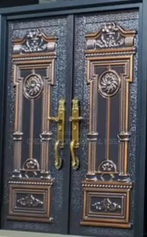 Italian Copper Cast Door Full Gauge 100mm Security Standard 5ft by 7ft