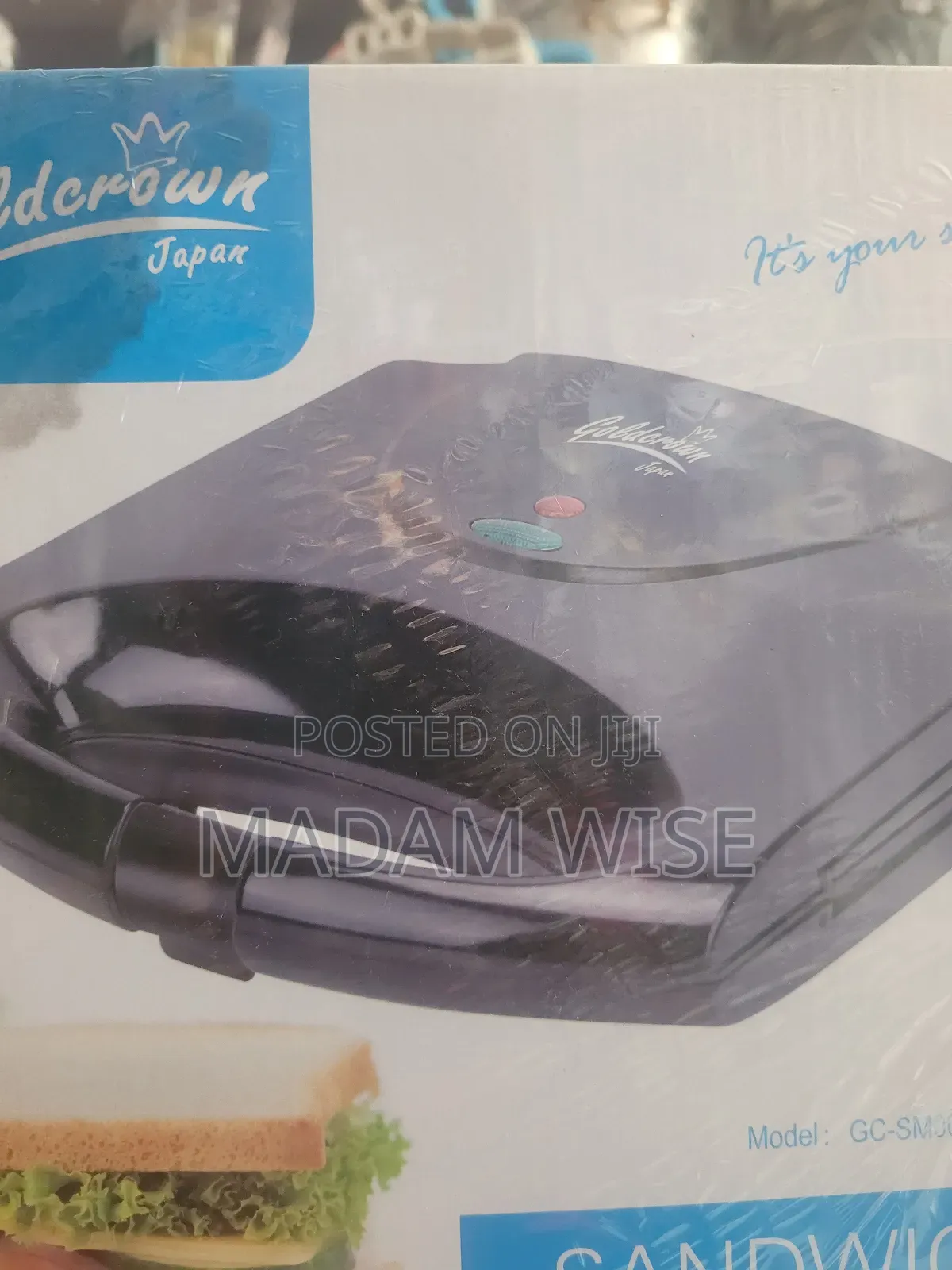 Gold Crown Sandwich Maker
