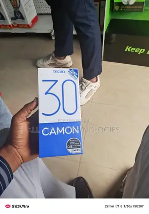 New Tecno Camon 30 256 GB Black