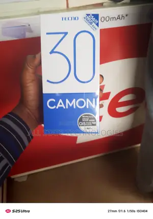 New Tecno Camon 30 256 GB Black