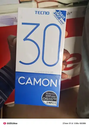 New Tecno Camon 30 256 GB Black