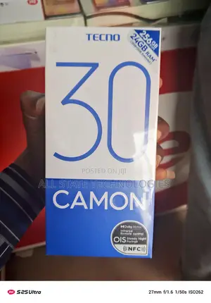 New Tecno Camon 30 256 GB Black