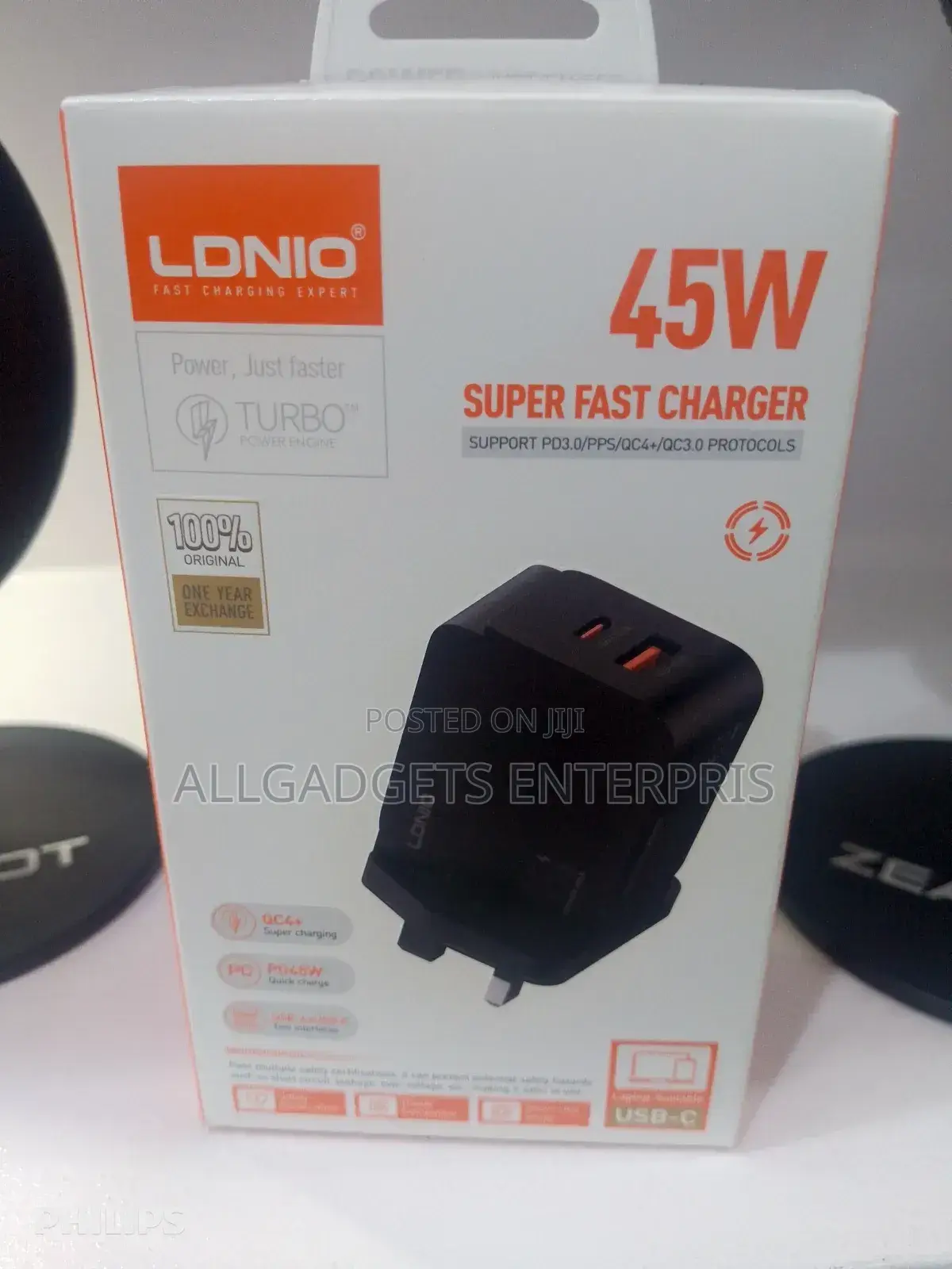 Ldnio 45w Super Fast Charger.