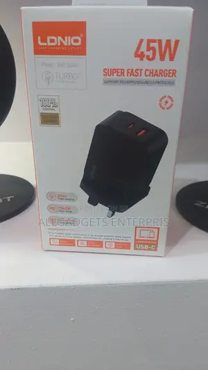 Ldnio 45w Super Fast Charger.