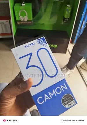 New Tecno Camon 30 256 GB Black