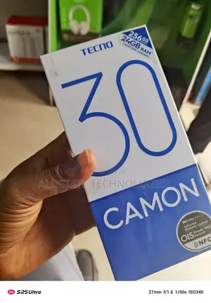 New Tecno Camon 30 256 GB Black