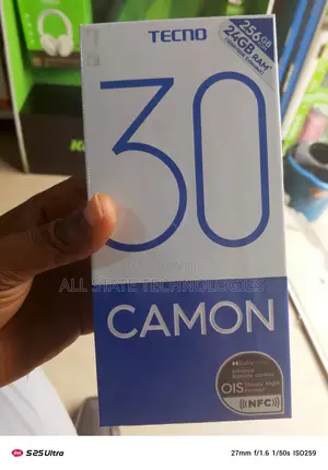 New Tecno Camon 30 256 GB Black