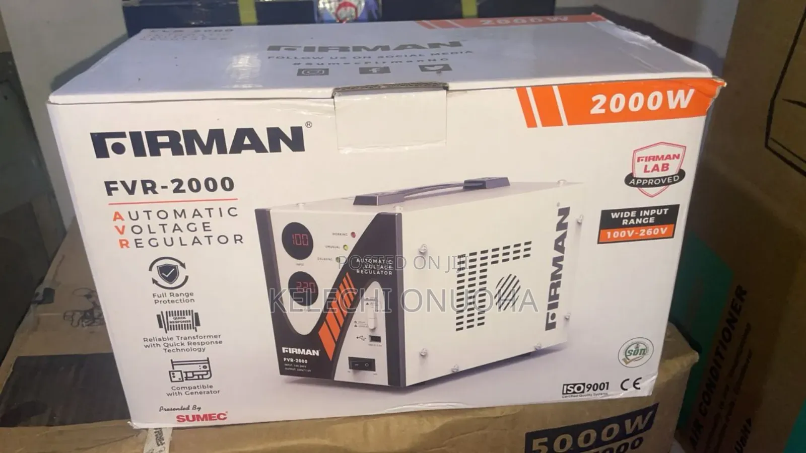 Firman Stabilizer 2000 Watts