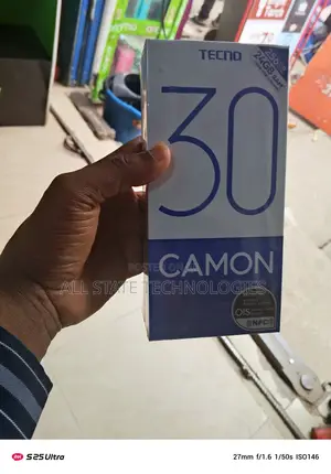 New Tecno Camon 30 256 GB Black
