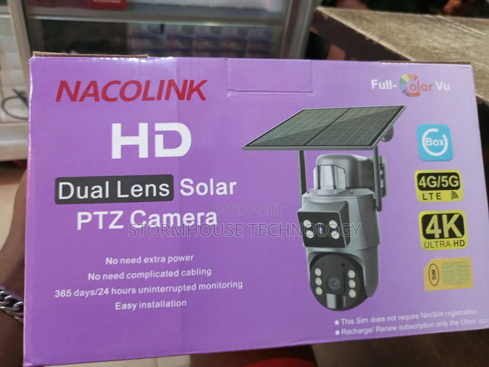 Solar Dual Lens Camera