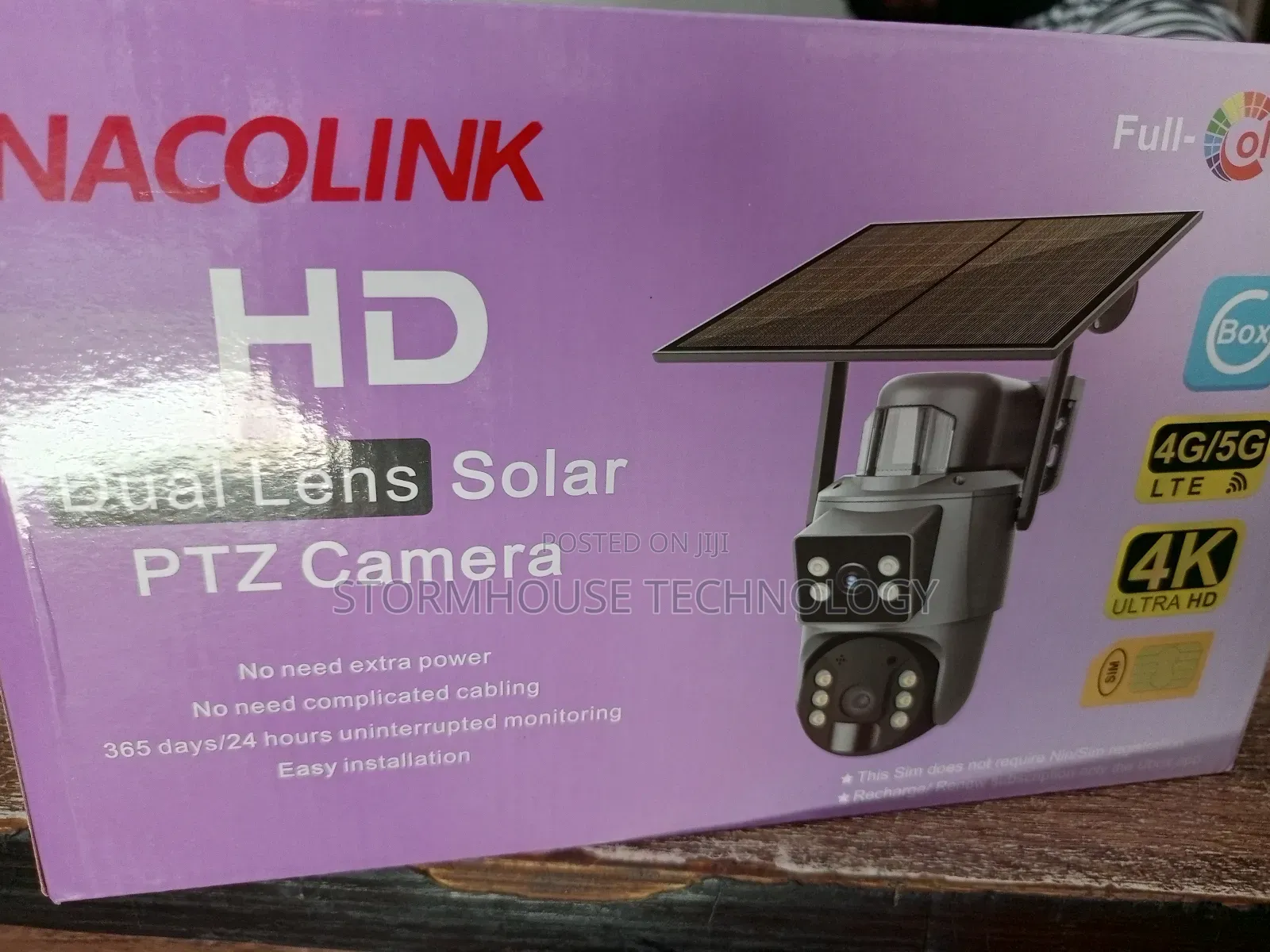 Solar Dual Lens Camera