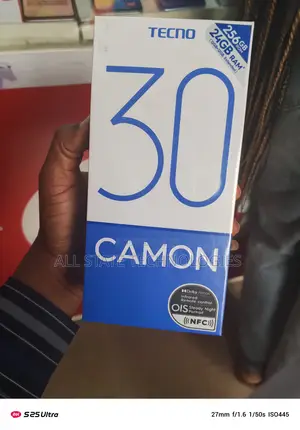 New Tecno Camon 30 256 GB Black