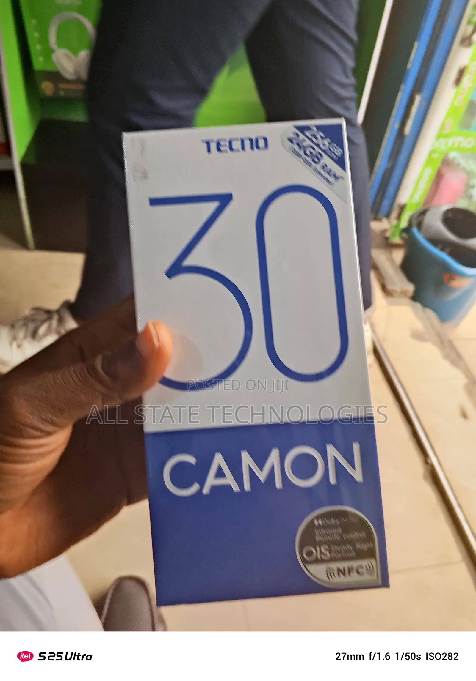 New Tecno Camon 30 256 GB Black