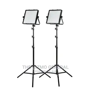 Studio Pro Daylight 600 LED Panel Bundle With Stands