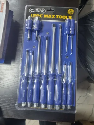 Cjerk 12pc Max Tools" Screwdriver Set Mechanical