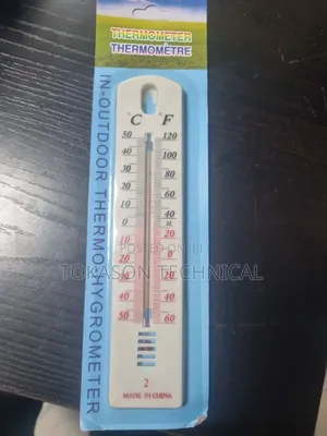 Indoor-Outdoor Thermometer, Also Labeled as a Thermo-Hygrometer