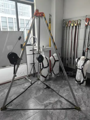 Tripod Fitted With Self-retracting Lifeline