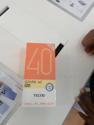 New Tecno Spark 40 Pro 256 GB Black