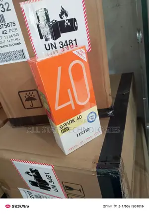 New Tecno Spark 40 Pro 256 GB Black