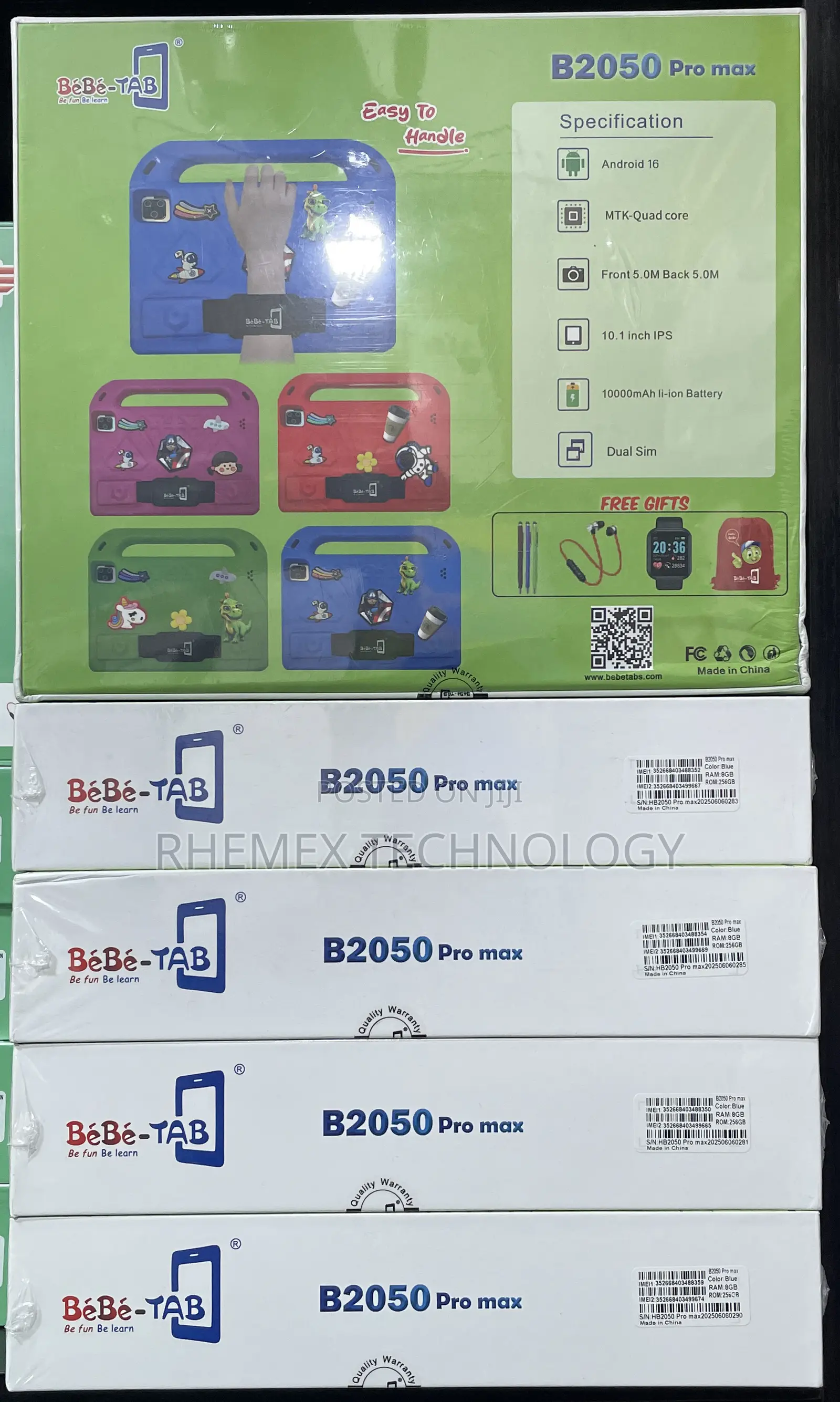 New Bebe B2050 Pro Max 256 GB