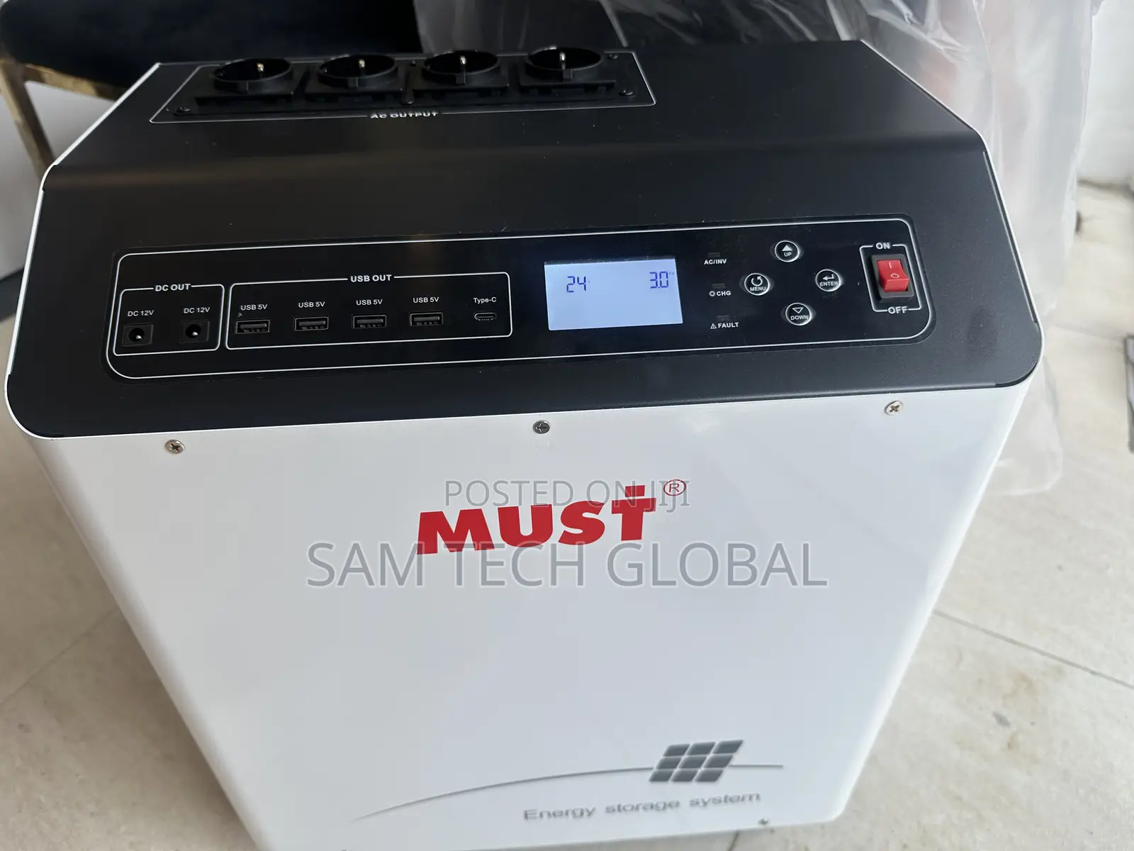 Must 3kw/ 3kva Lithium All in 1 Pack